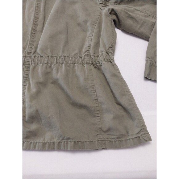 Talbots Jacket Womens Large Olive Green Pockets Utility Everyday Norm Casual - Picture 15 of 16